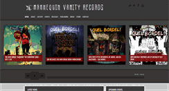 Desktop Screenshot of mannequinvanityrecords.com